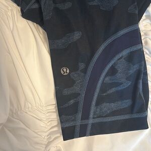 Blue Camo Lululemon Leggings